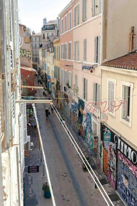 Appart Cosy A 1' Du Cours Julien Marseille Ngoại thất bức ảnh